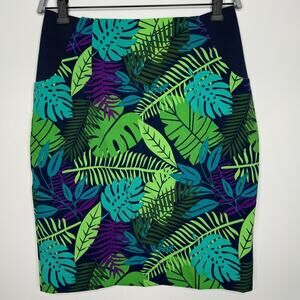 OppoSuits Jungle Jane Tropical Floral Pencil Skirt, Women's Size 4